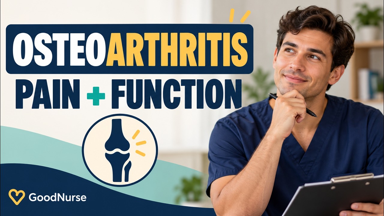 Adult Osteoarthritis: Pain, Function and Supported Activity