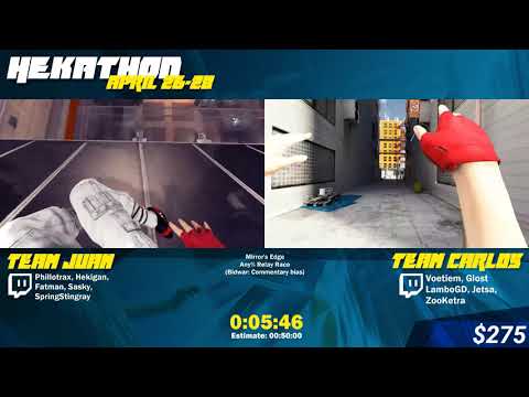 #HEK19 - Mirror's Edge Any% Relay Race
