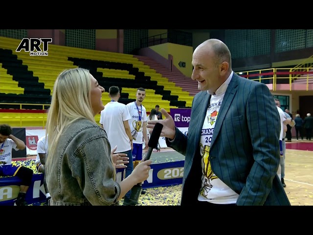 Adis Beciragiq i lumtur që u shpall kampion me Yllin