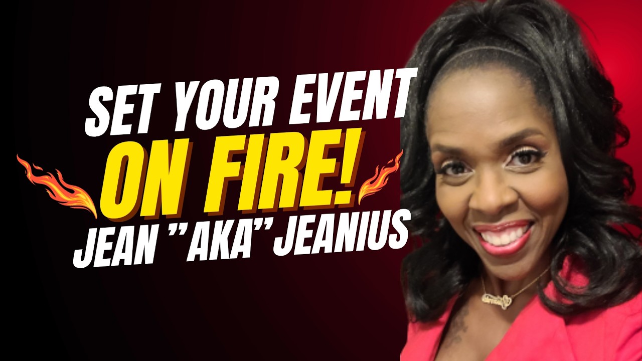 Promotional video thumbnail 1 for Jean-aka-JEANIUS! Motivational  and Leadership Speaker, Party MC, Wedding Officiant