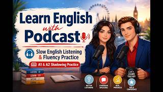 Slow Listening & Shadowing for Beginners (A1- A2) | Motivation to Learn English | English Podcast