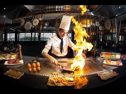 Acrobatic Teppanyaki Skills | Best Teppanyaki Show Compilation!