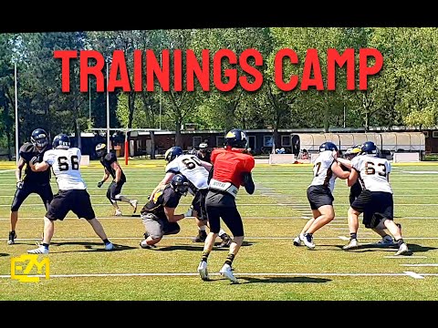 BERLIN ADLER TRAININGS CAMP - So trainiert ein GFL2 Football Team - VLOG