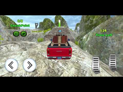 Level 6 { pickup truck driving simulator uphill 3D 2020 }