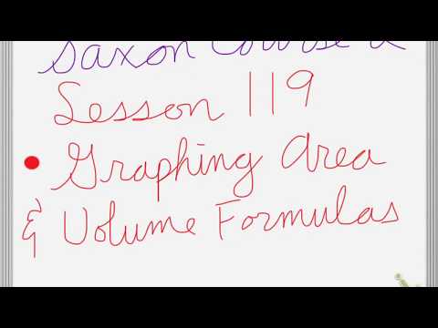 Saxon Math Course 2 Lesson 119