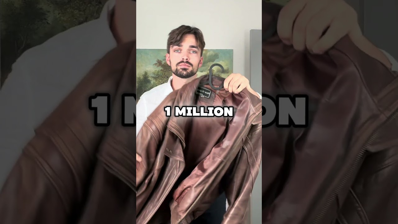 $100 Vs $1 Million Leather Jacket 🧥