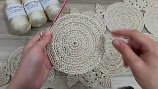 Polyester Makrome İle Runner Yapımı