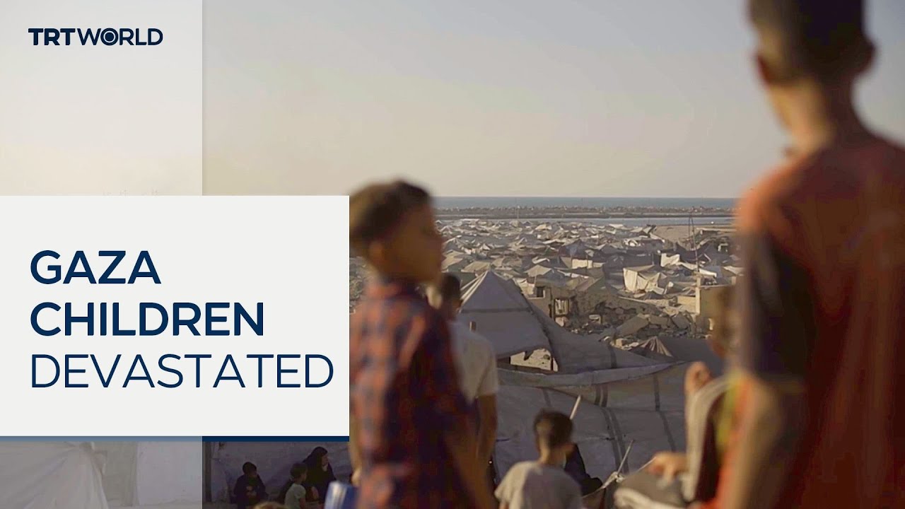Unicef warns Gaza children trapped in devastation
