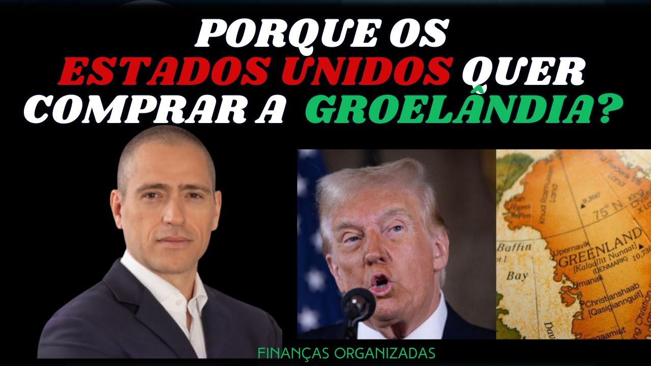 ENTENDA O REAL MOTIVO DOS ESTADOS UNIDOS QUERER COMPRAR A GROELÂNDIA. (PROFESSOR HOC)