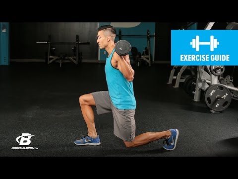 Barbell Reverse Lunge | Exercise Database