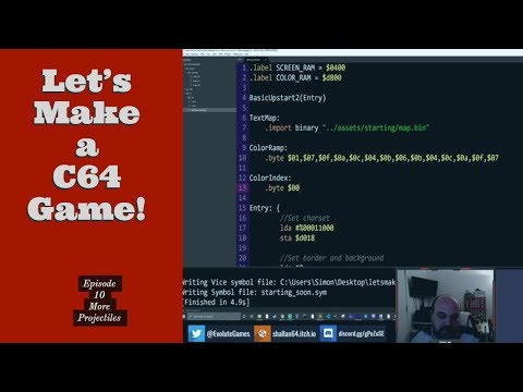 Lets Make a Commodore 64 Game - Episode 10 - 14/9/2019