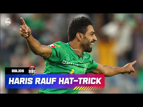 Haris Rauf Stuns The MCG With A Magical Hat-Trick | #BBL09