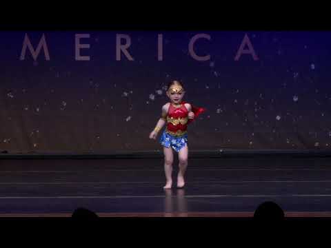Roxy Brennan - Wonder Woman- Age 4