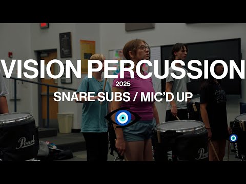 Mic'd Snare Subs - VISION PERCUSSION 2025