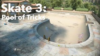 Skate 3 - Pool of Tricks (Detailed Walkthrough)