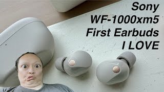Sony WF-1000XM5 TWS ANC Earbuds - The First Earbuds I Love