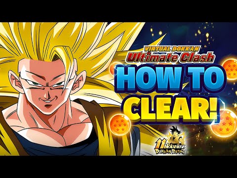 EASY! HOW TO CLEAR THE 11TH ANNIVERSARY PART 1 VIRTUAL DOKKAN ULTIMATE CLASH! | DBZ: Dokkan Battle