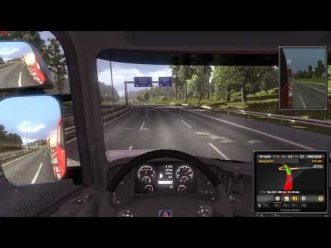 ETS 2 Dresden to Amsterdam BIG CRASH! 1080P