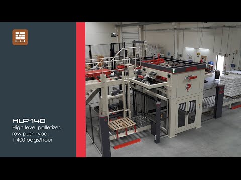 High Level Infeed Palletizer