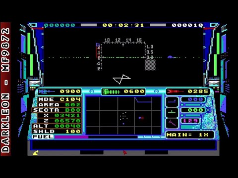 Echelon © 1988 PC Access Software - PC DOS - Gameplay