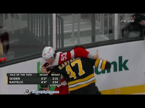 Moritz Seider vs Mark Kastelic Nov 29, 2025