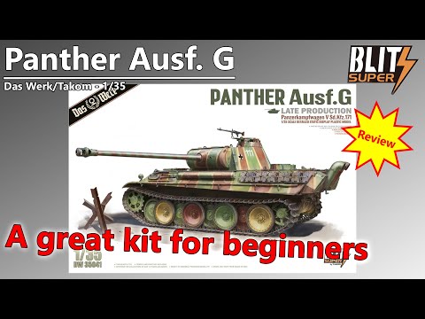 Unboxing ~ Panther Ausf. G - Takom SuperBlitz 1/35 Panzermodellbausatz Review