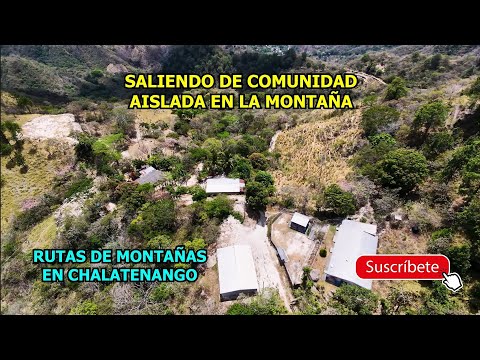 Viven En Montañas de Chalatenango, Conociendo Cañitas En San Francisco Morazán. El Salvador. Parte 3