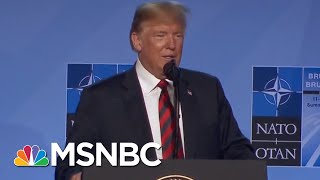 President Donald Trump's Not-So-Welcome Welcome To The U.K. | All In | MSNBC