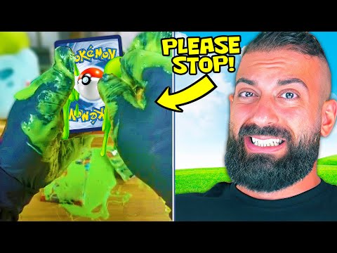 PLEASE DO NOT Do This To Your Pokemon Cards!