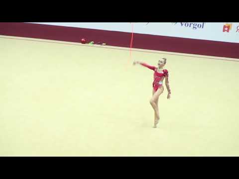 Дарья Ткачева 2004 BLR rope IT RG Junior Moscow 2019