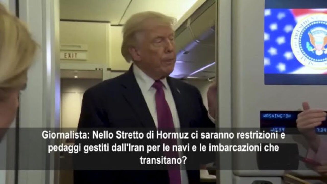 Trump Non ci saranno pedaggi nello Stretto di Hormuz non possono farlo