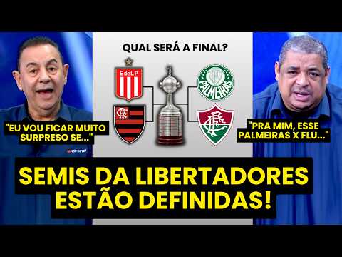 SERÁ??? “Pra mim, a FINAL DESSA LIBERTADORES vai ser entre…” | PALMEIRAS x FLU e FLA x ESTUDIANTES