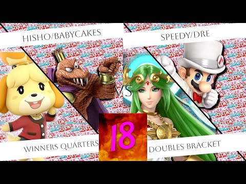 CenCal Clash 18 - Winner's Quarters - Hisho/Babycakes (Red) vs Speedy/Dre (Yellow)