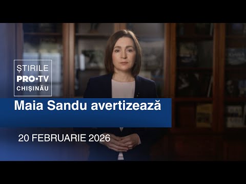 PRO TV News (17:00) | MAIA SANDU WARNS | Moldova