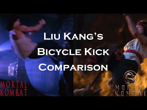 Liu Kang's Bicycle Kick Comparison I Mortal Kombat (1995) Vs. (2021)