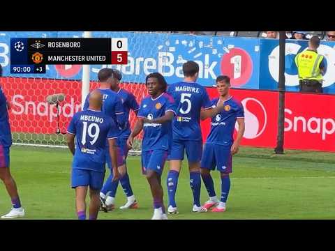 Manchester United vs Rosenborg 5-0 Highlights | All Goals & Best Moments