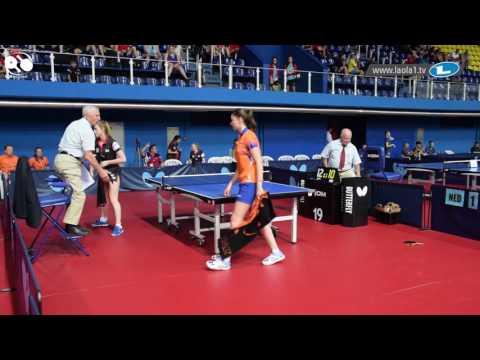 EYC 2016: Junior Girls Team Netherlands - England