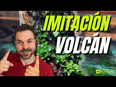 IMITAR EL ACUARIO VOLCÁN 🌋 (PASO A PASO) ►