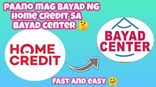 HOW TO PAY HOME CREDIT BILLS IN BAYAD CENTER 🤔🙄😀PAANO MAG BAYAD NG HOME CREDIT SA BAYAD CENTER 😀