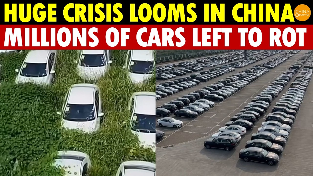 Doomsday for China’s Auto Giants! BYD and Others Owe Trillions, Millions of Cars Abandoned