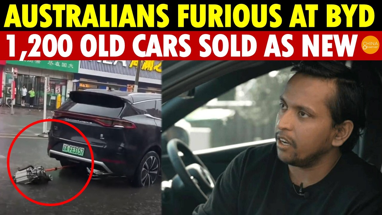Australians Furious! BYD’s HUGE Scandal: 1,200 Old Cars Sold As New, Motors Fell Off While Driving
