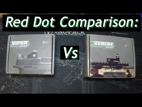 Red Dot Comparison: Vortex Viper Vs Vortex Venom