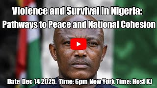 Download lagu Violence and Survival in Nigeria: Pathways to Peace and National Cohesion mp3 Download lagu Violence and Survival in Nigeria: Pathways to Peace and National Cohesion mp3