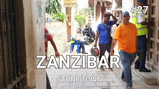 ZANZIBAR STONETOWN: A PARADISE  WALKING TOUR  AT STONE TOWN ON BUSY EARLY MORNING 🇹🇿( Pt.27)