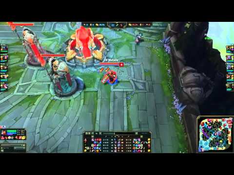 LoL: Meteos Graves vs Rek'Sai Jungle S6 Preseason Jan 2016