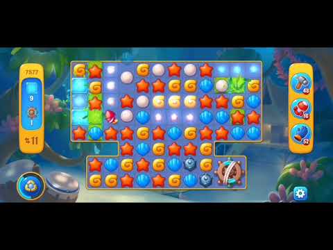 Fishdom 7577 Hard Level - NO 💣🧨💥