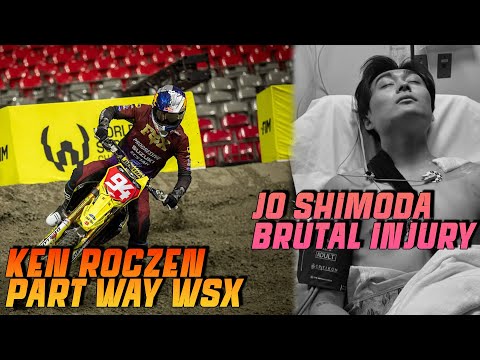 Ken Roczen & WSX Officially PART WAYS...!!! Jo Shimoda BIG BRUTAL INJURY...!!!