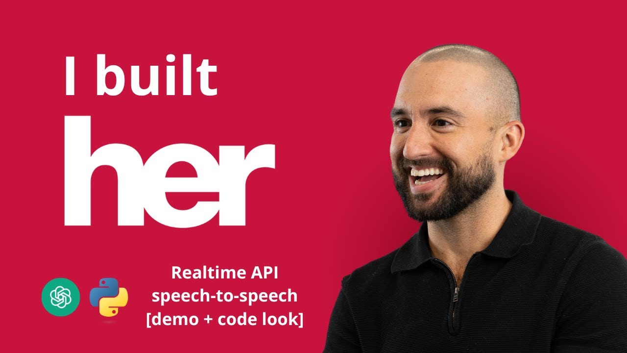 Watch Me Build Samantha: Full Demo & Code Breakdown | OpenAI Realtime API Conversational Agent AI