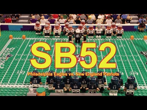 Super Bowl 52 in StopMotion Action!