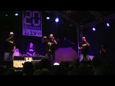 La Dixion feat. Inévitables @ Rock Oz'Arènes 09: "Mon Coeur est mort"